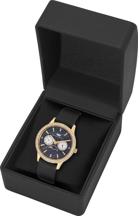 Actual product image Multifunctions Amidala Genuine Leather Yellow Gold - 34088 (Analogue wristwatch, 38 mm)