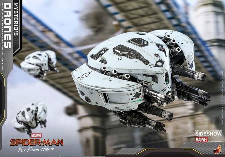 Actual product image Hot Toys Spider-Man: Far From Home "Mysterio's Drones" 1/6 Accessory Set