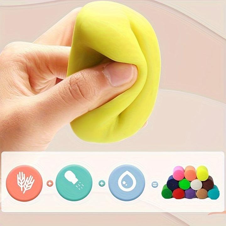 Image du produit Activity Board Set d'argile à modeler pour enfants - 14 pièces en pâte à modeler sur le thème de l'espace avec des