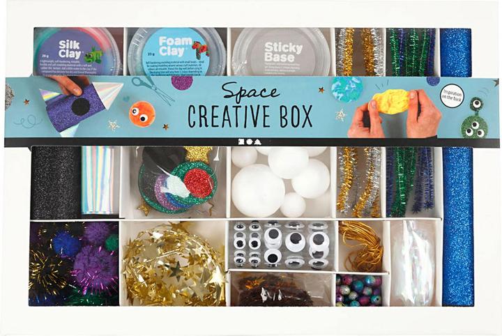 Produktbild Creativ Company Bastelset Kreativbox Weltraum 16-teilig