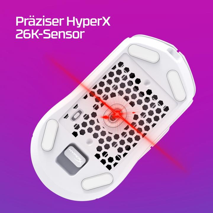 Immagine prodotto HyperX Pulsefire Haste 2 (Senza fili, Cablato)