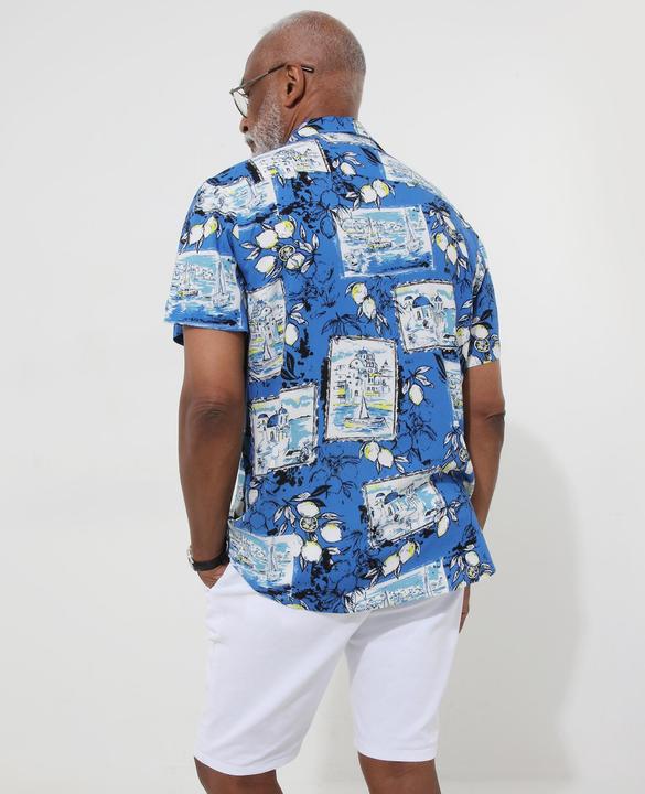 Produktbild Joe Browns Postcard Print Summer Holiday Short Sleeve Shirt (M)