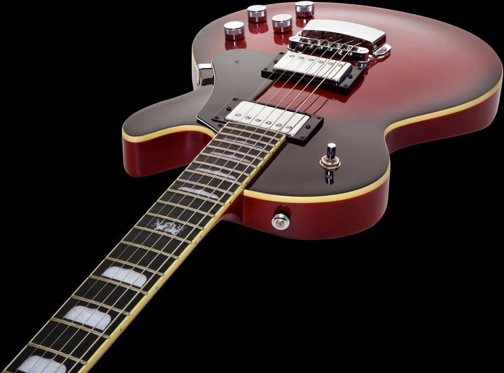 Actual product image Hagstrom E-Gitarre, Swede, Crimson Flame (Electric guitar)