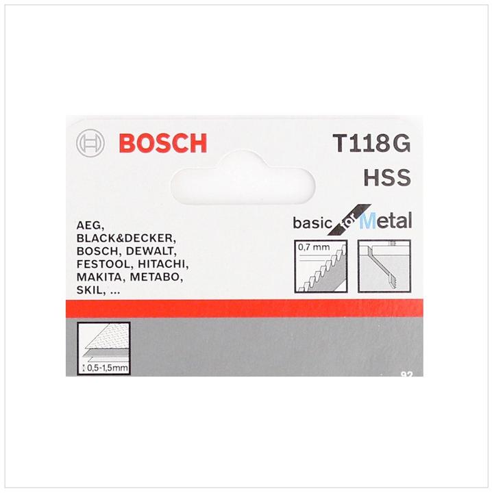 Image du produit Bosch Professional Zubehör T 118 G Basic