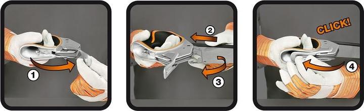 Actual product image Bahco BHS handle for left-handers, size L