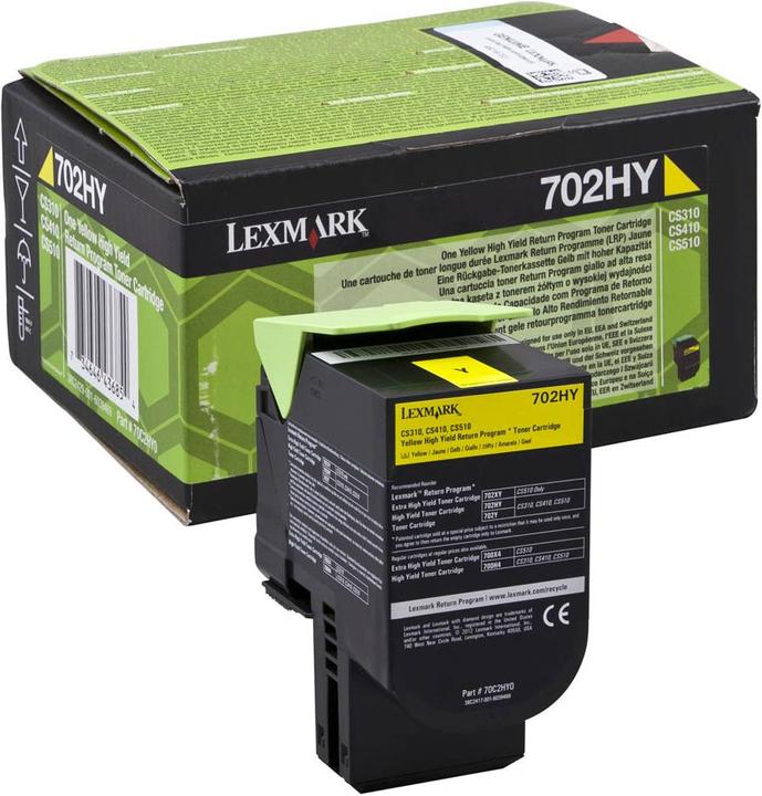 Actual product image Lexmark 70c2hy0 (Y)