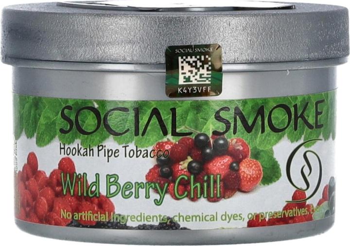 Immagine prodotto Social Smoke Raffreddore di bacche selvatiche (Freschezza, 250 g)