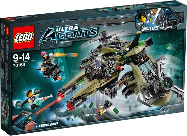 Produktbild LEGO Agents Hurrikan Überfall (70164)