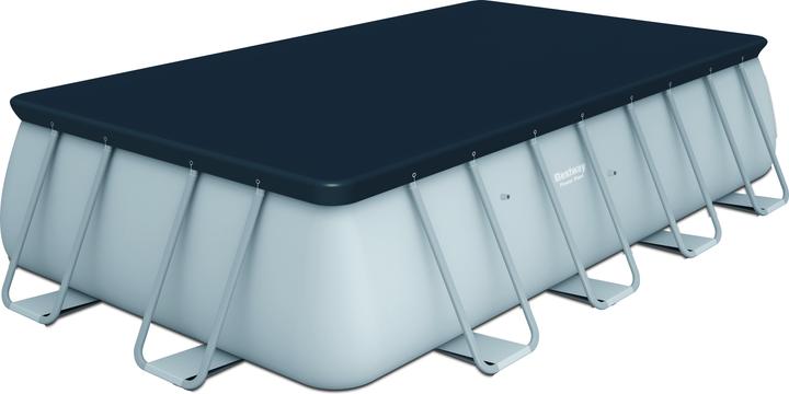 Productafbeelding Bestway Power Steel 56670 bovengronds zwembad Framed pool Rechthoekig 11532 L Wit (488 x 244 x 122 cm)