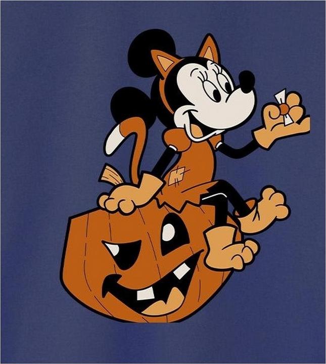 Actual product image Disney Womens/Ladies Minnie Mouse Cat Halloween Sweatshirt (XL)