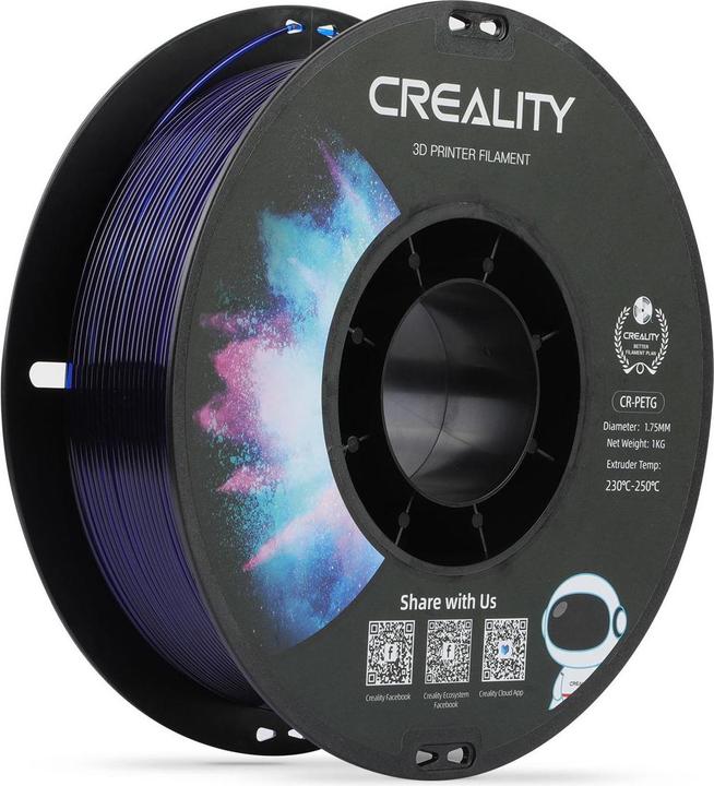 Immagine prodotto Creality Filament (PETG, 1.75 mm, 1000 g, Blu)