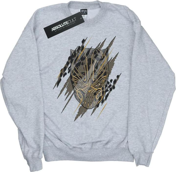 Immagine prodotto Black Panther Gold Head Felpa Ragazzi (140, 146)