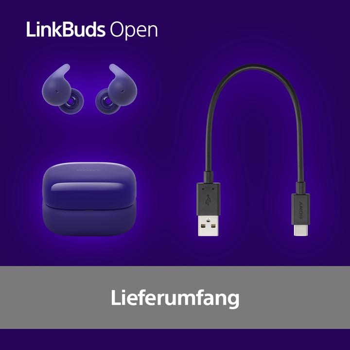 Actual product image Sony LinkBuds Open (No noise cancelling, 8 h, Wireless)