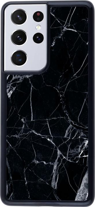 Actual product image PhoneLook Coque Marble Black 01 (Samsung Galaxy S21 Ultra 5G)