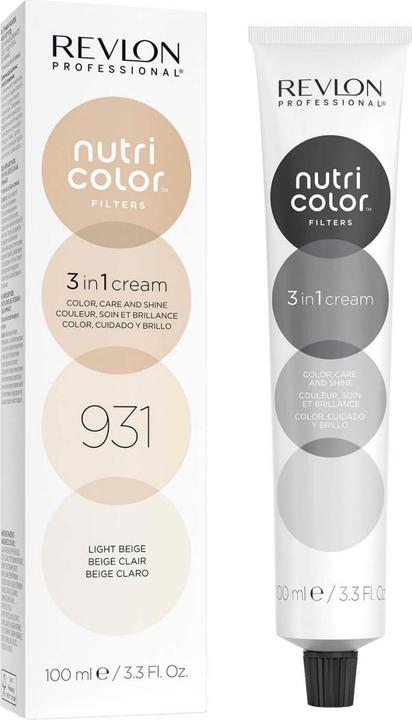 Revlon Professional Nutri Color Cream 931 Light Beige (Light beige)