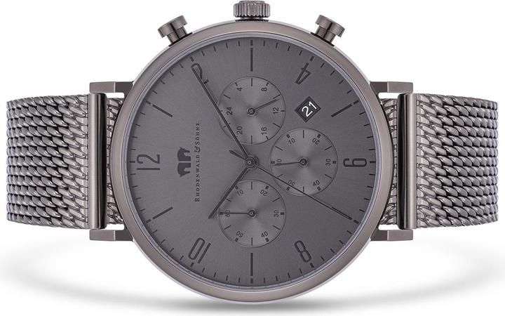 Immagine prodotto Cronografo da uomo Arakon in acciaio inossidabile grigio - 26537 (Cronografo, 42 mm)