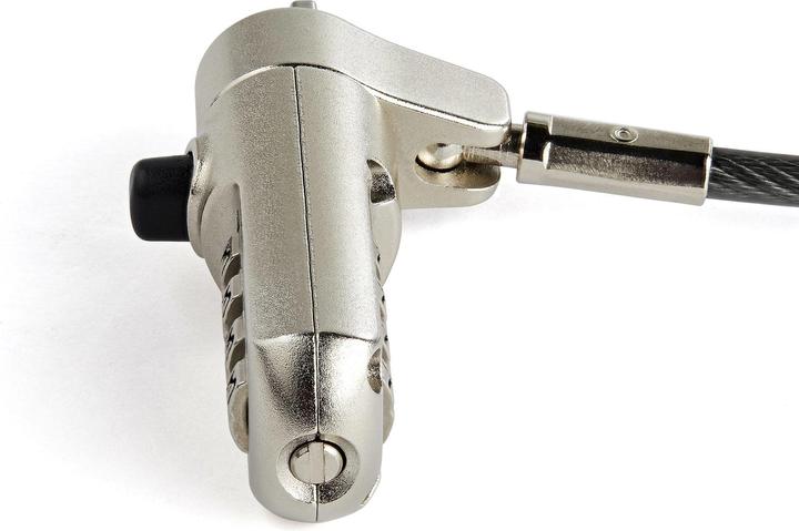 Immagine prodotto StarTech LTLOCKNANO lucchetto per laptop (cavo da 2 m, Nano lock, combinazione selezionabile individualmente)