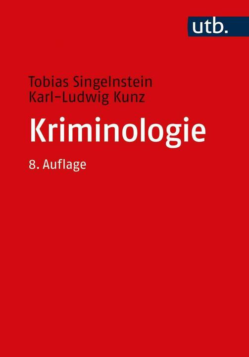 Actual product image Kriminologie (German, Karl-Ludwig Kunz, 2021)