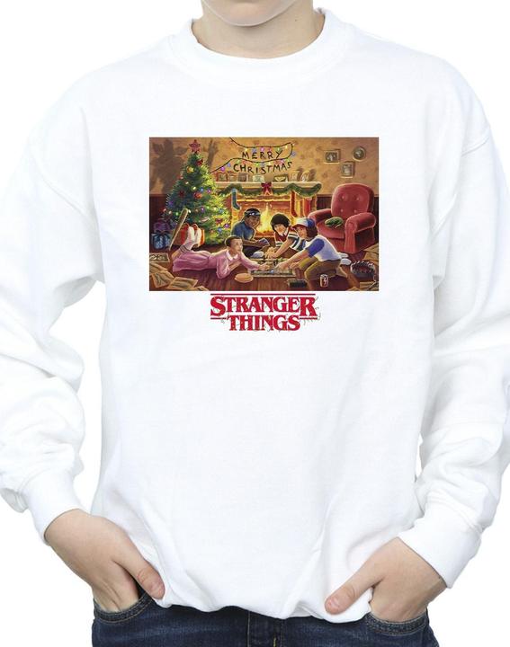 Image du produit Netflix - Sweat STRANGER THINGS CHRISTMAS GATHERING - Garçon (128)