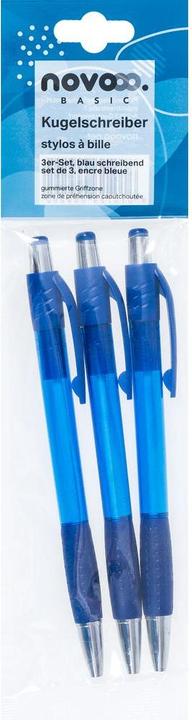 Produktbild Novooo Kugelschreiber Set (Blau, 3 x)