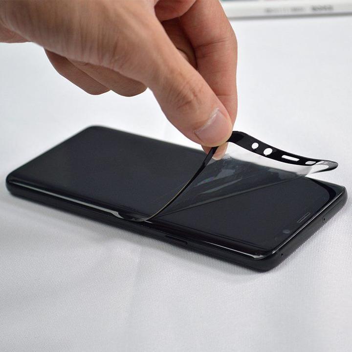 Produktbild Hurtel 3D Edge Nano Flexi Glass Hybrid Full Screen Protector with frame for Samsung Galaxy S21+ 5G (S21 Plu (1 Stück, Samsung Galaxy S21+)
