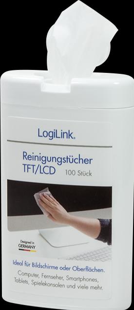 Image du produit LogiLink Nettoyeurs TFT/LCD et plasma (100 x)