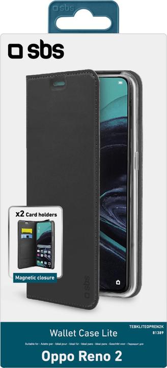 Actual product image SBS Book Wallet Lite Case (Oppo Reno 2)