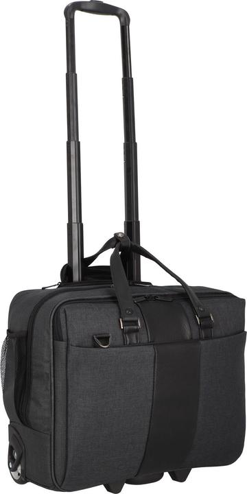 Immagine prodotto Dermata Trolley per laptop business Canvas 3497CV Zwart (32 l, Bagaglio a mano (fino a 50 litri))