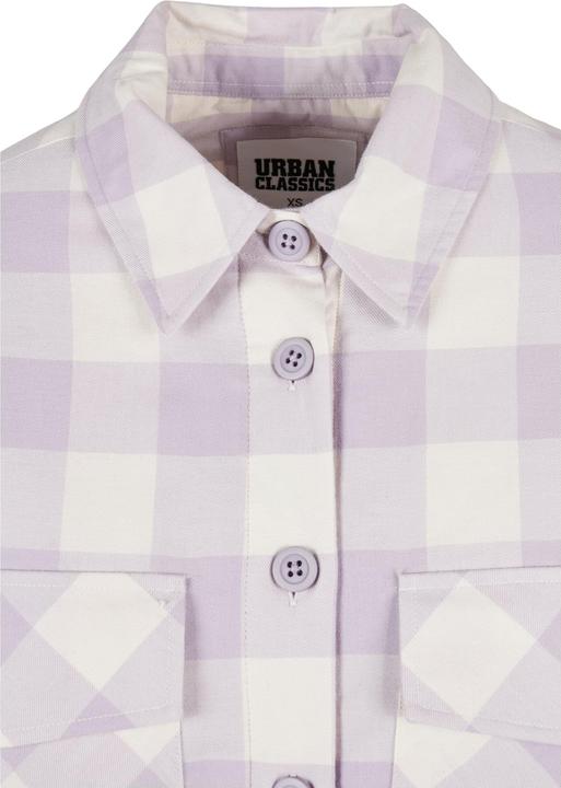 Actual product image Urban Classics Ladies Flannel Padded Overshirt - 10962 (M)