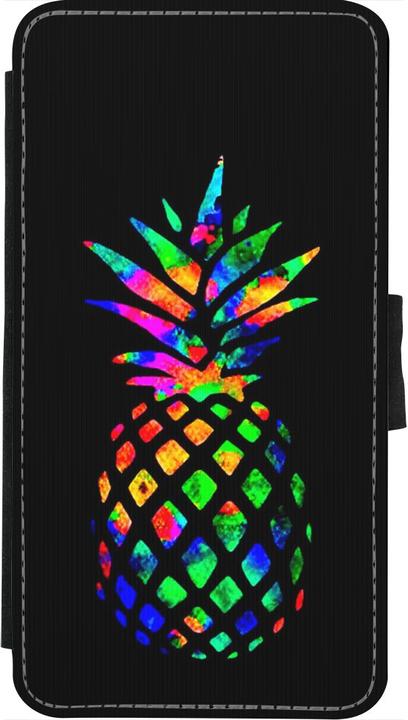 Actual product image PhoneLook Cover Wallet Black Pineapple Multi-colours (Apple iPhone XS, Apple iPhone X)