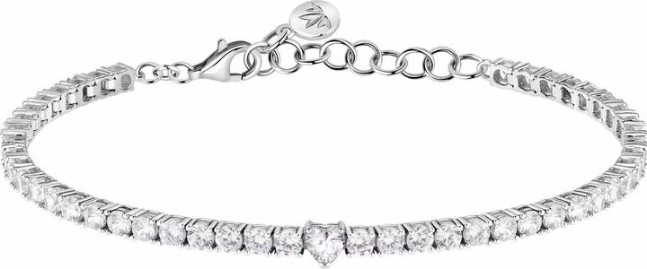 Actual product image Morellato Romantic Tesori Heart Silver Bracelet SAIW166 (19 cm, Silver 925)