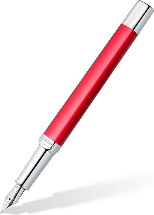 Actual product image Staedtler Fountain pen triplus M, refillable (Red, 1 x)