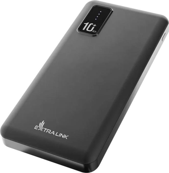 Image du produit Extralink EPB-098B power bank Lithium Polymer (LiPo) Black (10000 mAh, 37 Wh)