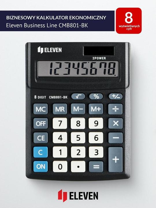Actual product image Eleven CMB801BK (Batteries, Solar cells)