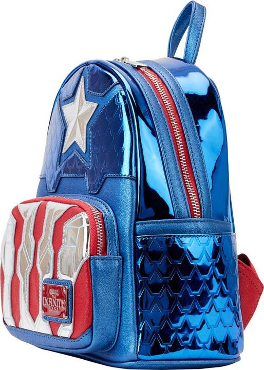 Immagine prodotto Loungefly : Mini zaino Marvel Shine Captain America Cosplay