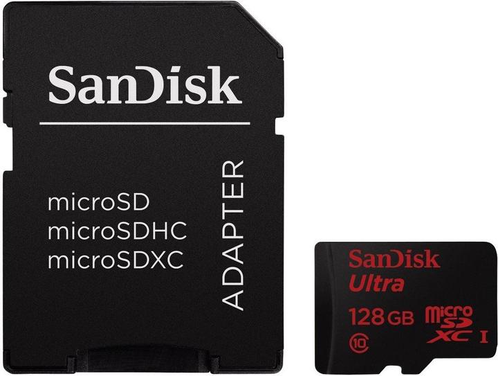 Immagine prodotto SanDisk Ultra microSDXC Android (128 GB, microSDXC, UHS-I)
