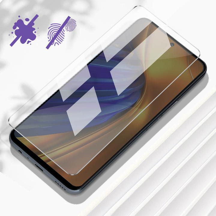 Actual product image Avizar 9H hardness glass display protection film (1 Piece, Xiaomi Poco F4)