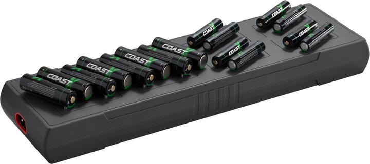 Immagine prodotto Coast Caricabatterie ZXCS16 per 16 batterie USB-C