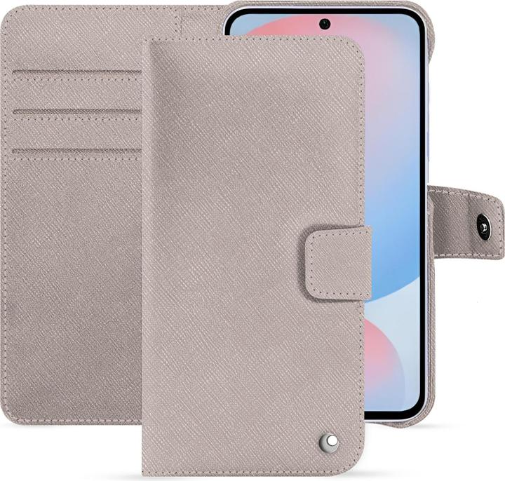 Actual product image Noreve Samsung Galaxy A56 leather wallet case (Samsung Galaxy A56)