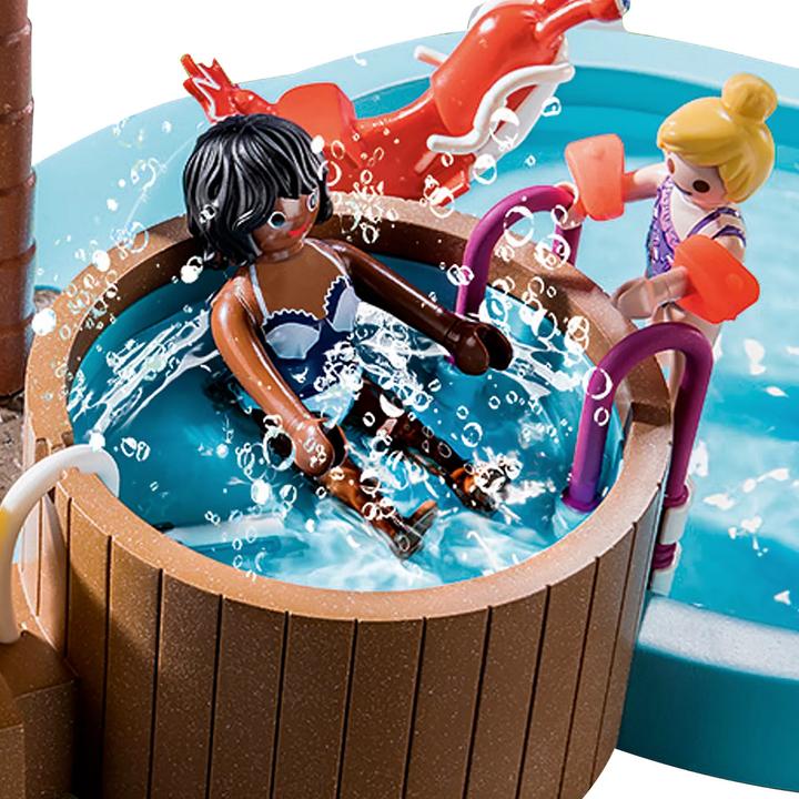 Image du produit Playmobil Pataugeoire avec bain à bulles (70611, Playmobil Family Fun)