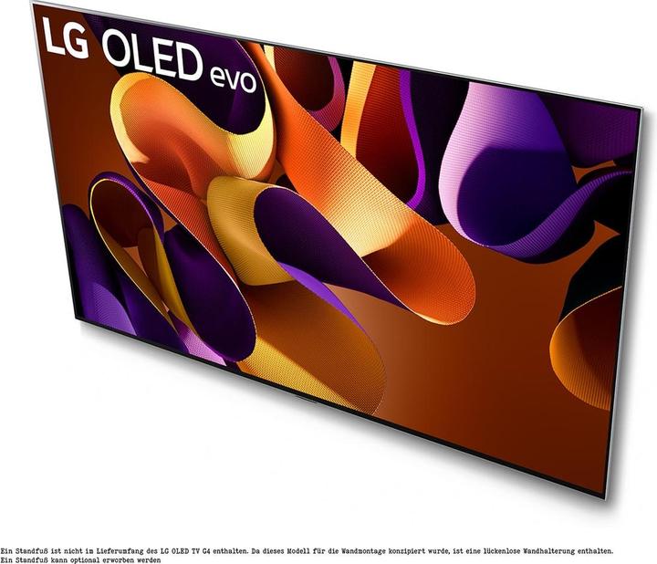 Actual product image LG OLED65G48LW 4K OLED evo TV (2024) Gallery Design 164 cm (65) (65", G4, OLED, 4K, 2024)