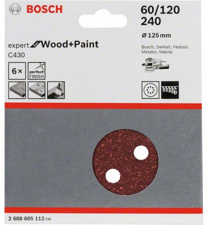 Produktbild Bosch Professional Zubehör C430 (60, 120, 240)