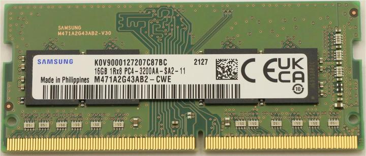 Actual product image Lenovo SoDIMM,16GB,DDR4,3200,Samsung (1 x 16GB, 3200 MHz, DDR4-RAM, SO-DIMM)