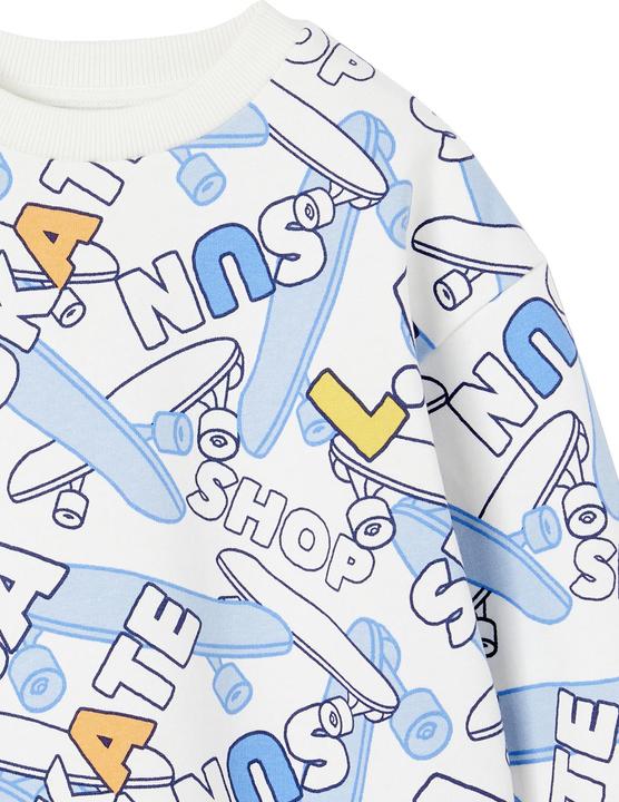Actual product image Vertbaudet Jungen Sweatshirt mit Skater-Print und Recycling-Polyester (158)