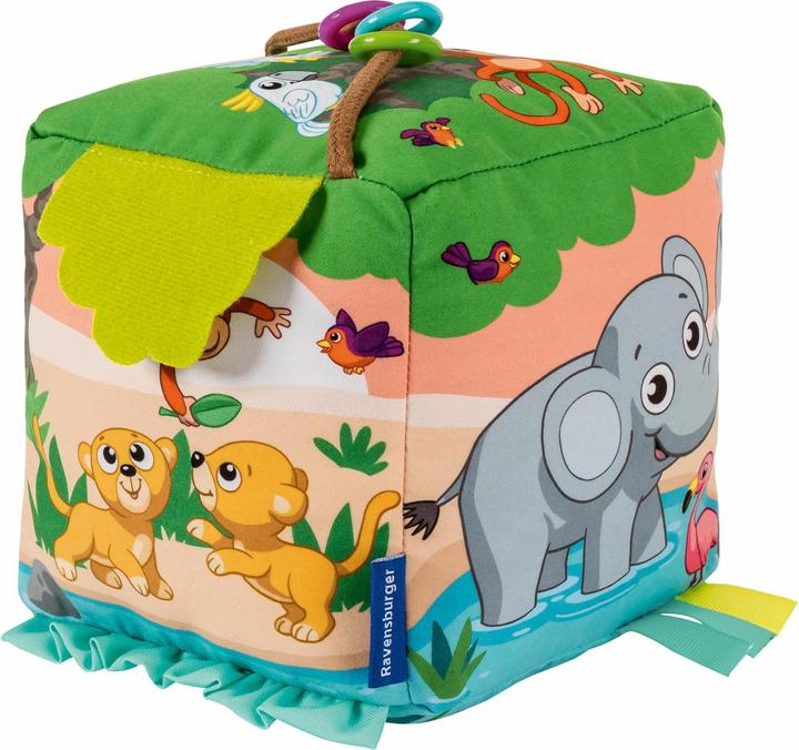 Ravensburger Cube de jeu musical de motricité : Animaux sauvages