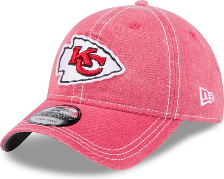 New Era 9Twenty Cap - Washed Kansas City Chiefs Vintage Rot