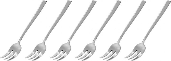 Immagine prodotto Sambonet Set di forchette per torte Rock 6 pezzi. (6 Pezzo/i, Set di posate)