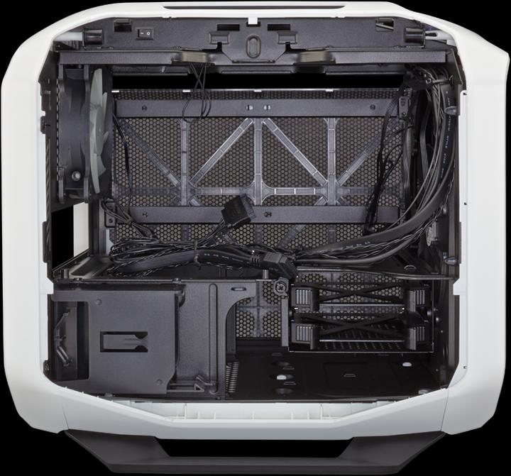 Actual product image Corsair Graphite 380T White (Mini-ITX)