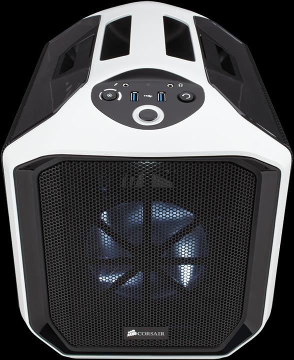 Actual product image Corsair Graphite 380T White (Mini-ITX)
