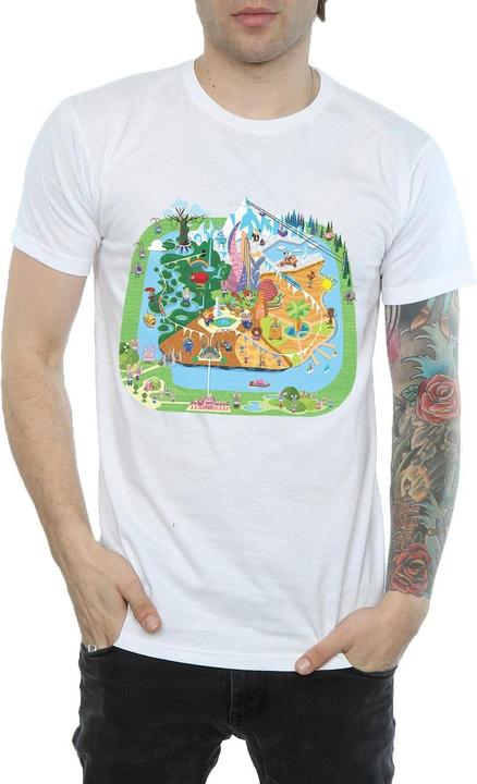 Actual product image Disney Mens Zootropolis City T-Shirt (XXL)